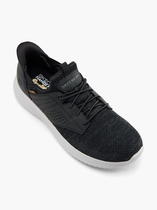 buty do biegania skechers dawson slip-on trainer czarny rico