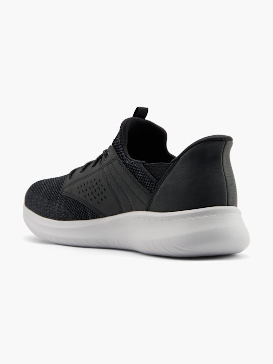 buty do biegania skechers dawson slip-on trainer czarny rico