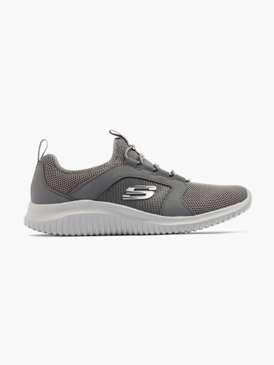 buty do biegania skechers elite flex slip-on trainer szary rico