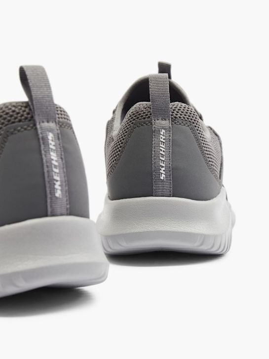 buty do biegania skechers elite flex slip-on trainer szary rico