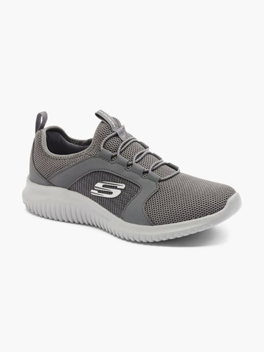 buty do biegania skechers elite flex slip-on trainer szary rico