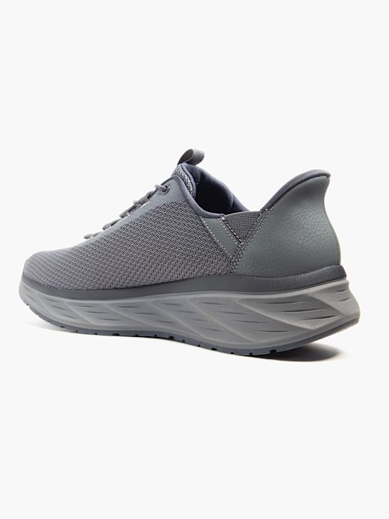 buty do biegania skechers venture ride swift fit slip-on trainer szary rico