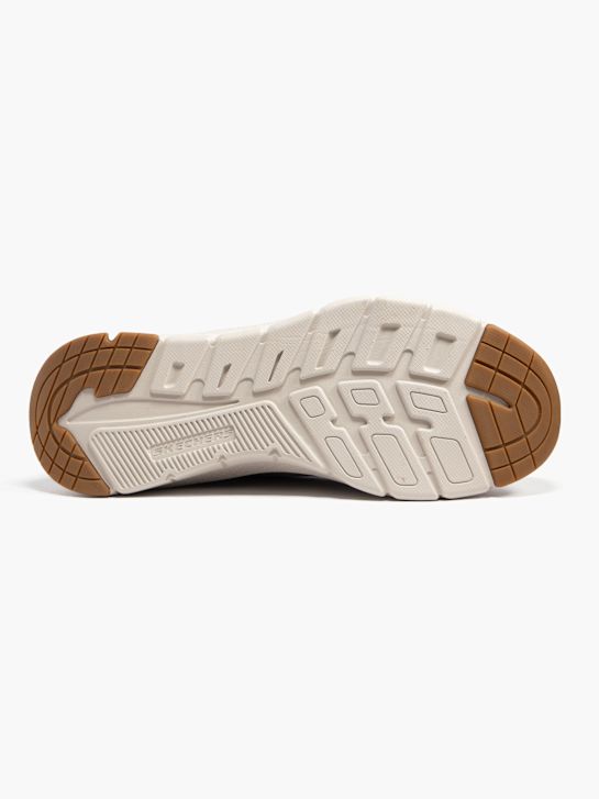 skechers arch comfort amp swift fit trainer ciemno-szary rico