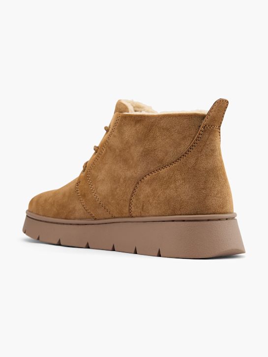 buty sznurowane do ławki brązowy rico