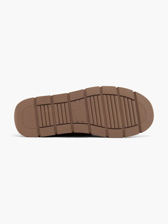 buty sznurowane do ławki brązowy rico