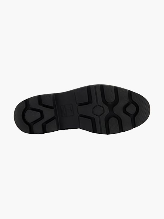 buty sznurowane mustang w kolorze czarnym rico