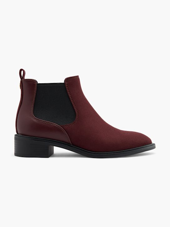 buty chelsea na obcasie graceland bordeaux ДЕЙХМАНН