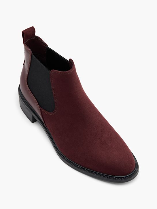 buty chelsea na obcasie graceland bordeaux ДЕЙХМАНН