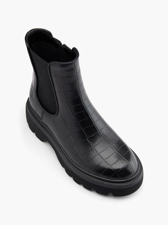 czarne buty chelsea do wybiegu rico