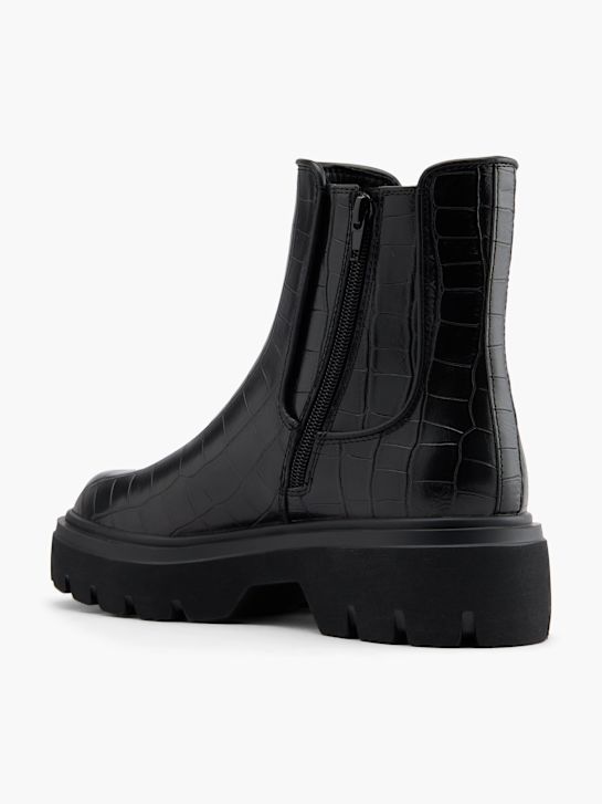 czarne buty chelsea do wybiegu rico