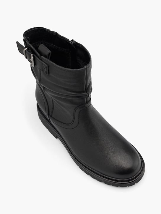 klasyczne botki na 5-th avenue w kolorze czarnym rico