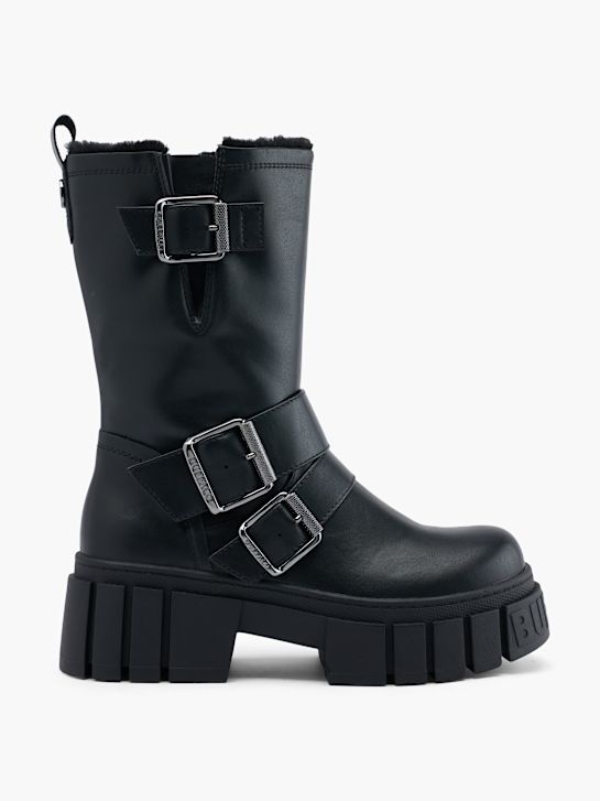 rowerzysta buty buffalo w kolorze czarnym rico