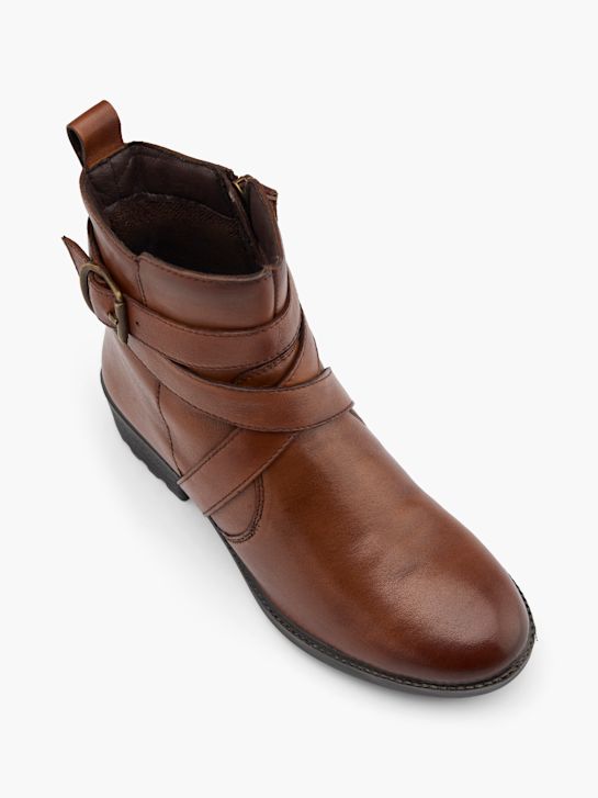 klasyczne botki na 5-th avenue z koniakiem rico