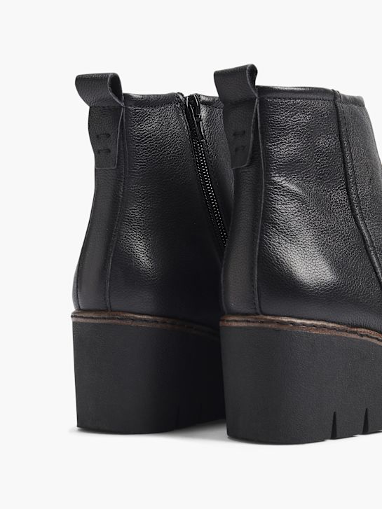 klasyczne botki na 5-th avenue w kolorze czarnym rico