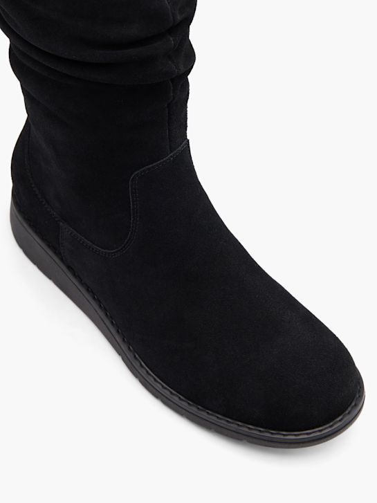 buty do kolan hush puppies w kolorze czarnym rico