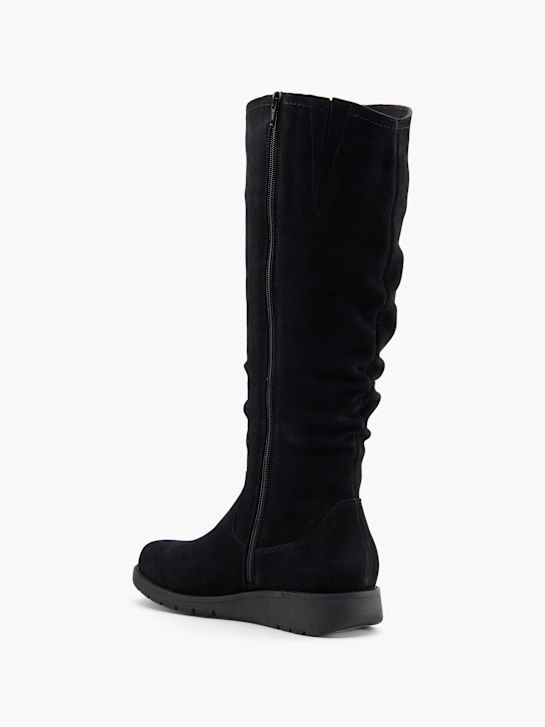 buty do kolan hush puppies w kolorze czarnym rico