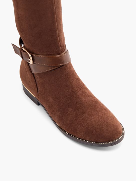 buty do kolan graceland kolor brązowy rico