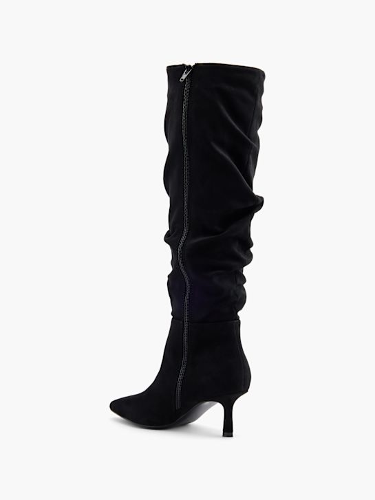 Подиумные buty do kolan w kolorze czarnym rico