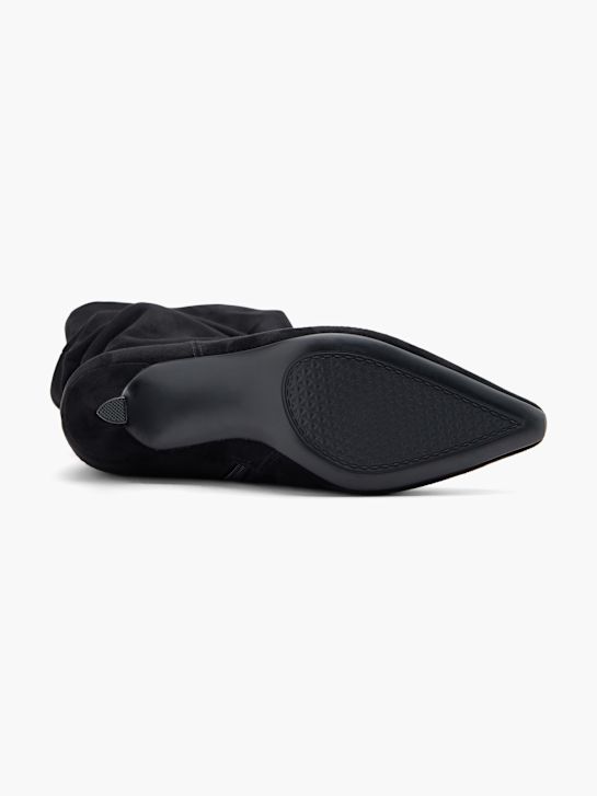 Подиумные buty do kolan w kolorze czarnym rico