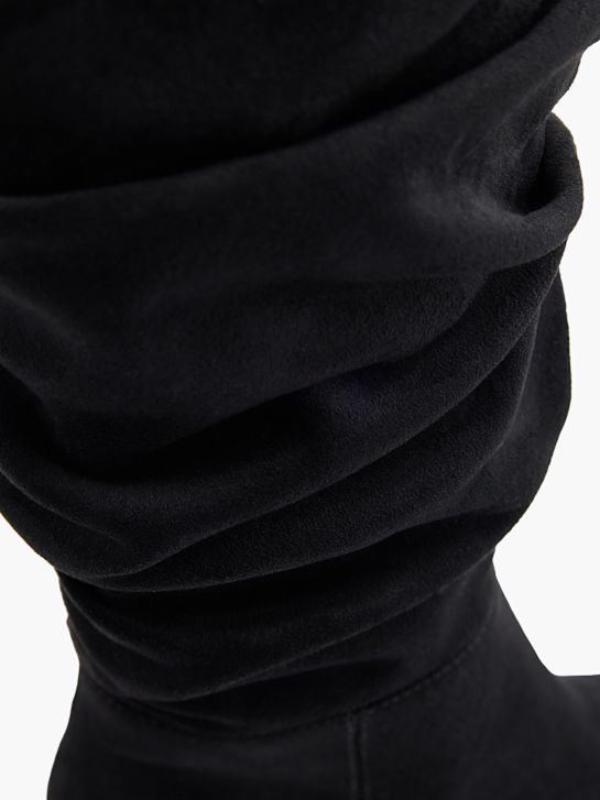 Подиумные buty do kolan w kolorze czarnym rico