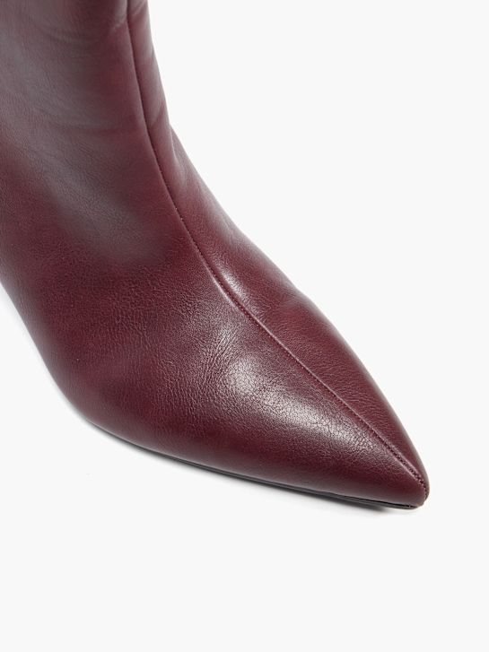 Подиумные buty do kolan koloru bordo rico