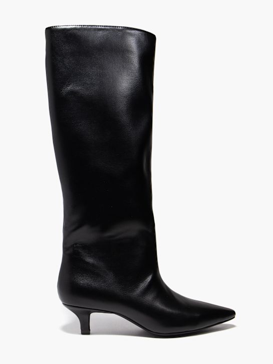 Подиумные buty do kolan w kolorze czarnym rico