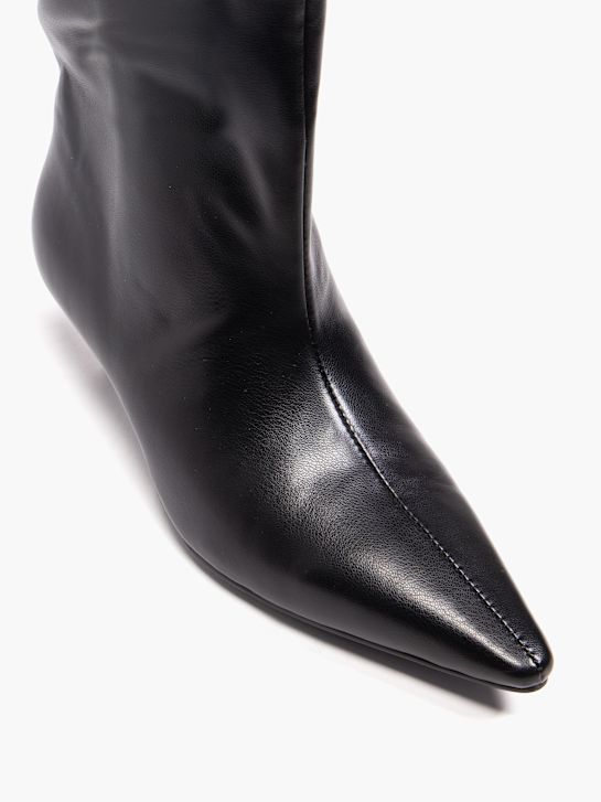 Подиумные buty do kolan w kolorze czarnym rico