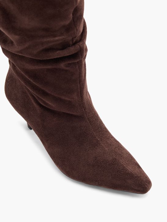 Подиумные buty do kolan kolor brązowy rico