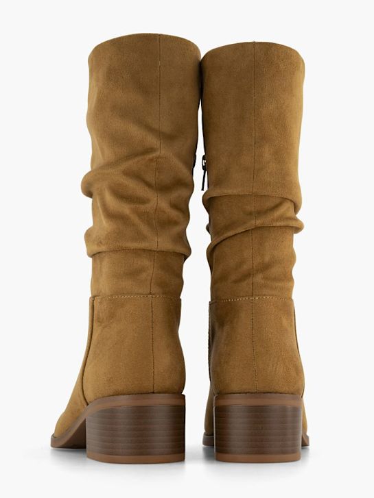 buty do kolan graceland kolor brązowy rico