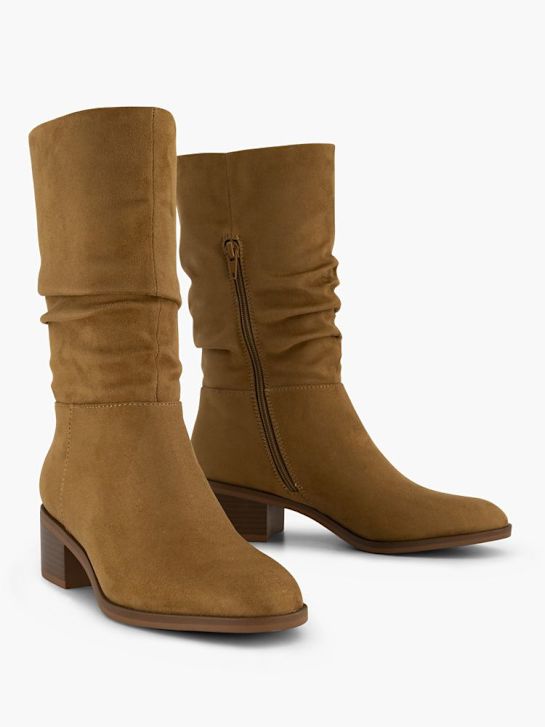 buty do kolan graceland kolor brązowy rico