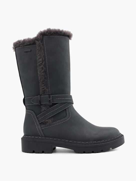 wysokie buty land rovera do kolan w kolorze czarnym rico