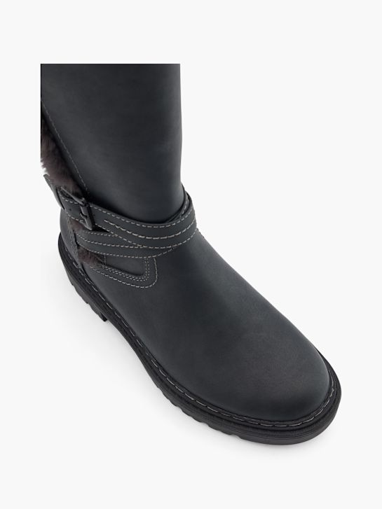 wysokie buty land rovera do kolan w kolorze czarnym rico