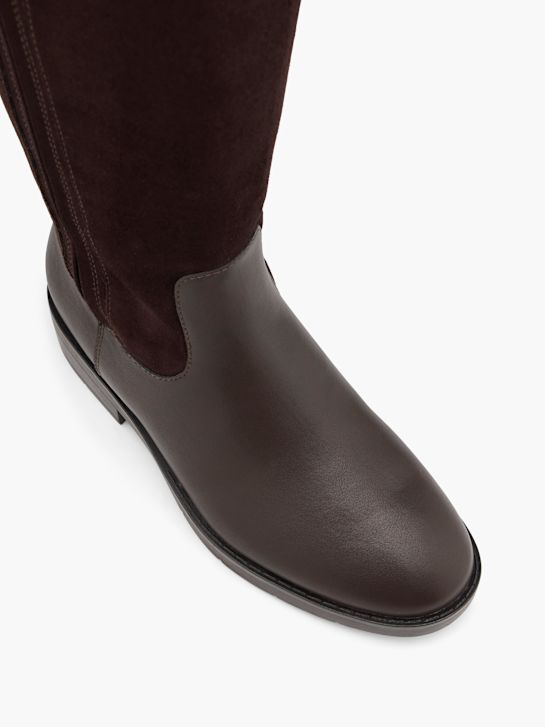 buty do kolan graceland kolor brązowy rico