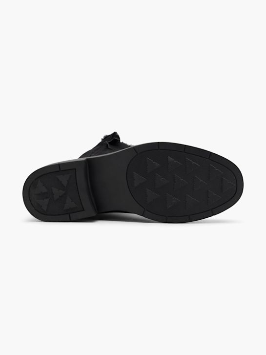 buty do kolan graceland w kolorze czarnym rico
