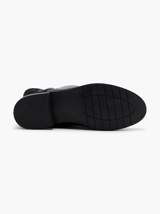 buty do kolan graceland w kolorze czarnym rico