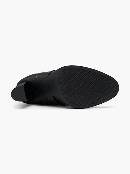 Подиумные buty do kolan w kolorze czarnym rico
