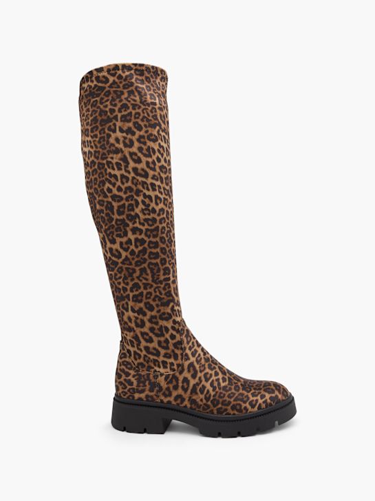 Подиумные buty do kolan kolor brązowy rico