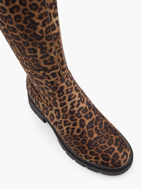 Подиумные buty do kolan kolor brązowy rico