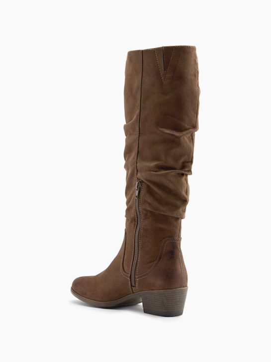buty do kolan graceland kolor brązowy rico