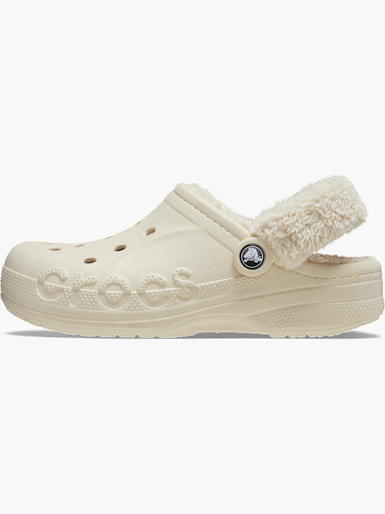 pasek z puchu crocs baya z podszewkĄ clog beżowy rico