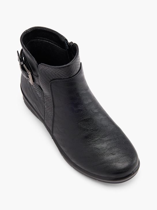 lekkie uliczne buty w kolorze czarnym rico