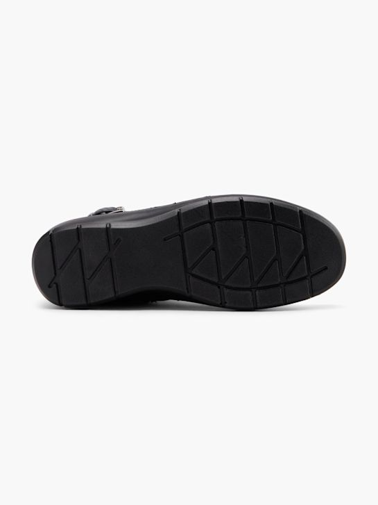 lekkie uliczne buty w kolorze czarnym rico