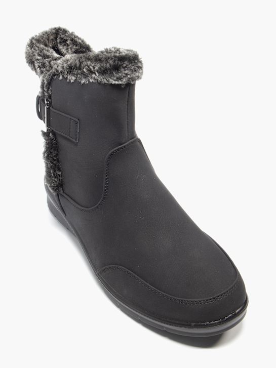 lekkie ulicznych zimowe buty w kolorze czarnym rico