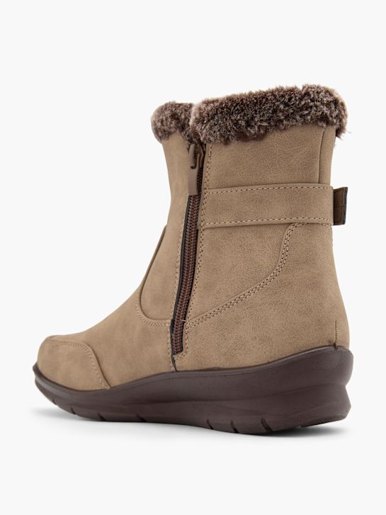 lekkie ulicznych zimowe buty w kolorze ciemnoszarym rico