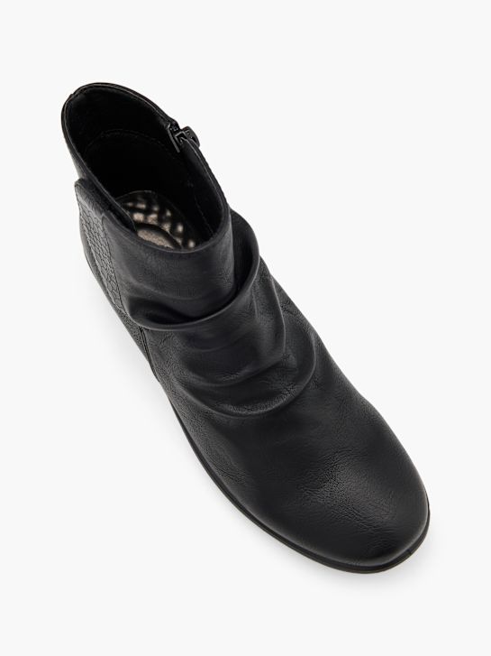 lekkie uliczne buty w kolorze czarnym rico
