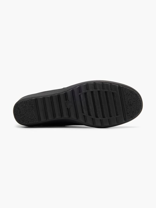 lekkie uliczne buty w kolorze czarnym rico