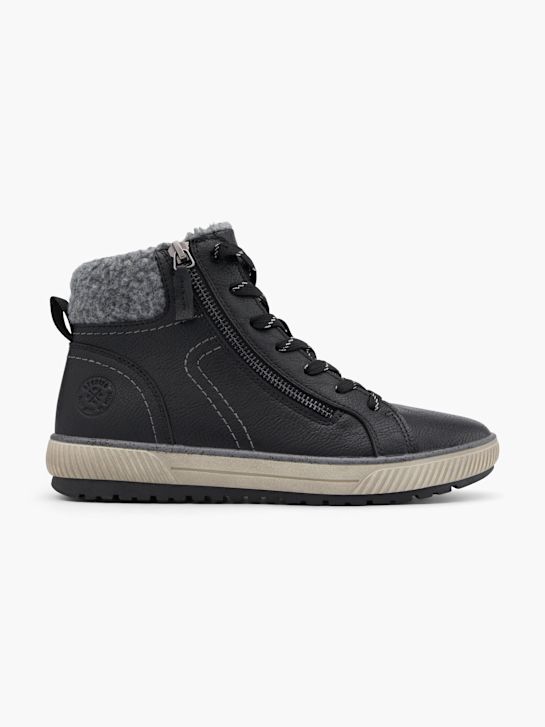 lekkie uliczne buty sznurowane czarny rico