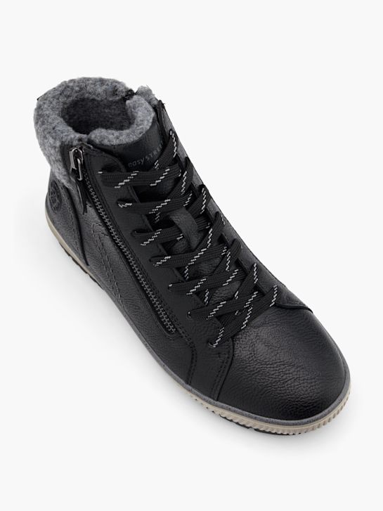 lekkie uliczne buty sznurowane czarny rico