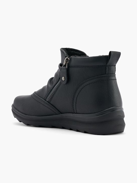 lekkie ulicznych zimowe buty w kolorze czarnym rico