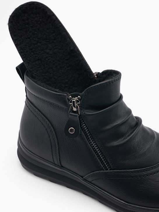 lekkie ulicznych zimowe buty w kolorze czarnym rico